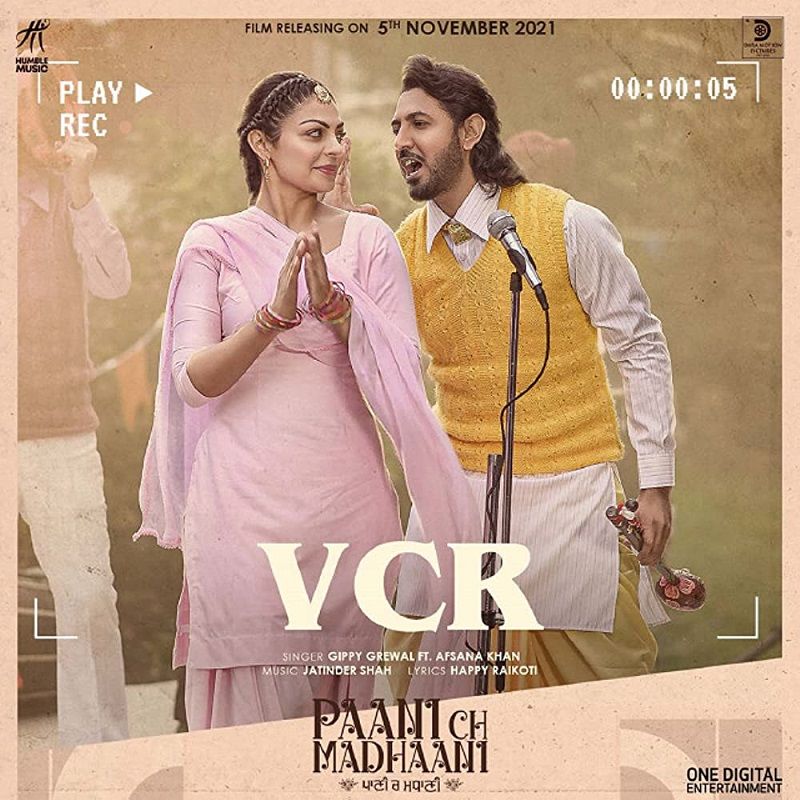 Poster of the song 'VCR' (2021)