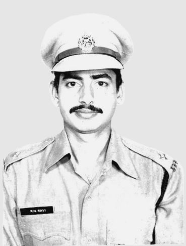 R. N. Ravi as an Indian Police Service Officer
