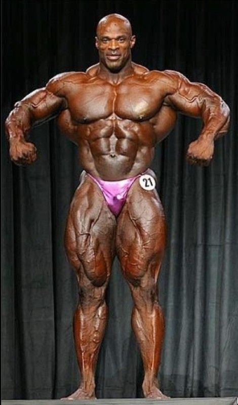 Ronnie Coleman physical appearance