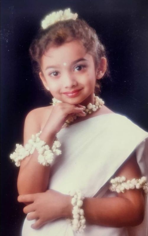 Saanve Megghana's childhood picture