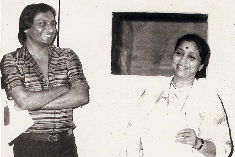 Shabbir Kumar recording with Lata Mangeshkar