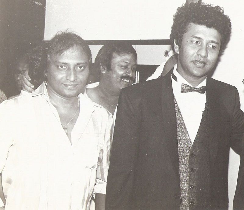 Shabbir Kumar with Anu Malik