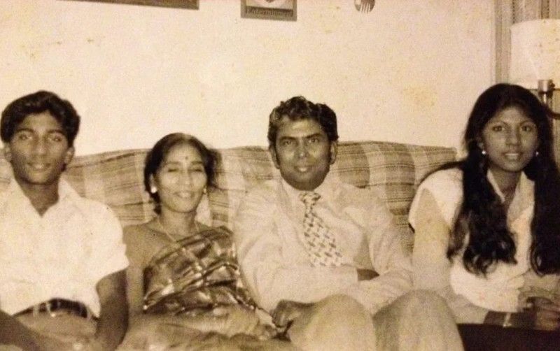 Shiva Ayyadurai's family photo