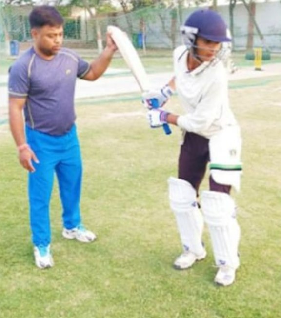 Sonam Yadav during her practice session