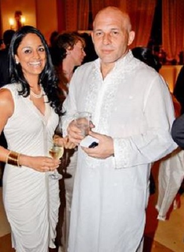 Suneeta Rao and her husband