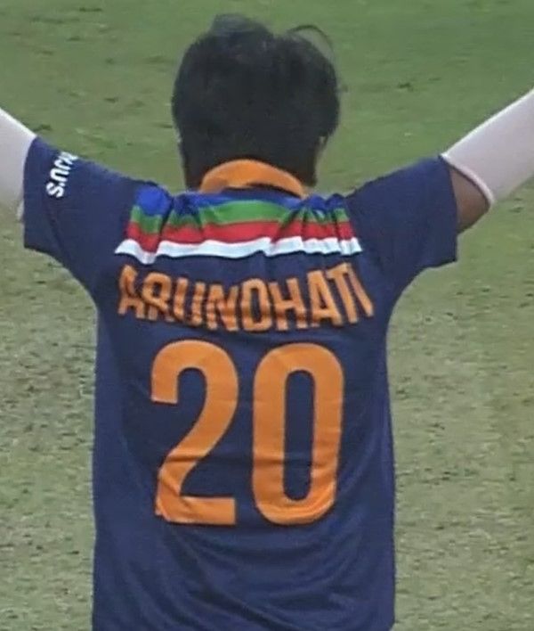 Arundhati Reddy playing for India