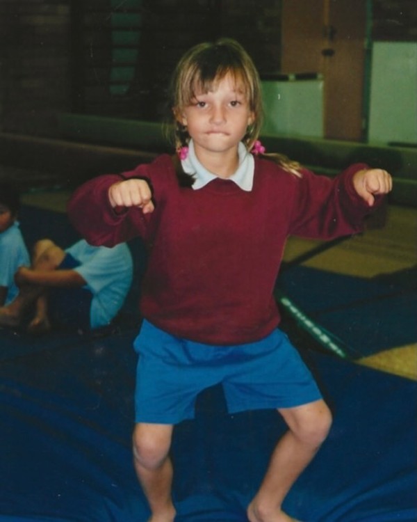 Childhood picture of Ashleigh Gardner