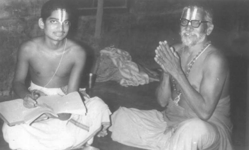 Chinna Jeeyar Swamy and Peeda Jeeyar Swami