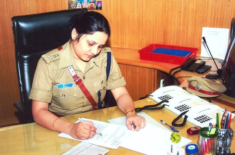 D. Roopa as Superintendent of Police