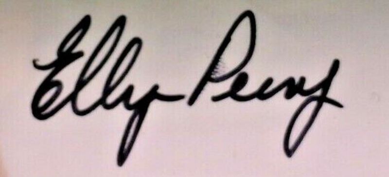 Ellyse Perry's autograph
