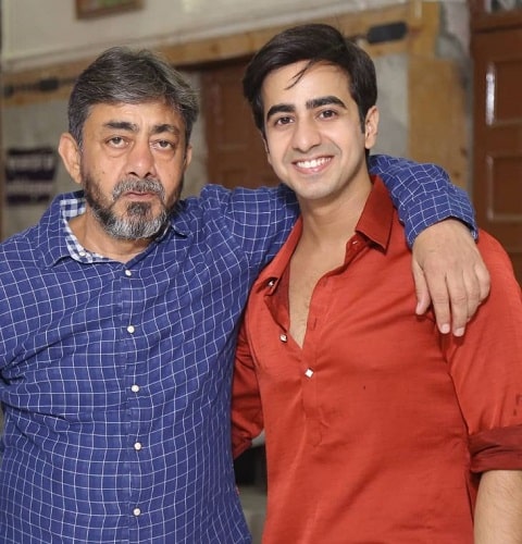 Jatin Arora with his father