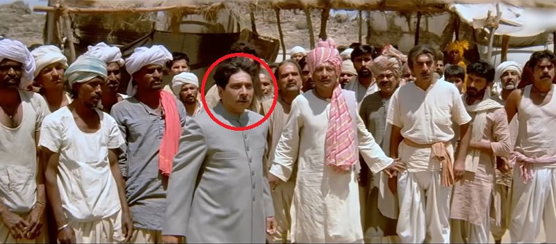 Javed Khan Amrohi in the film Lagaan Once Upon a Time in India