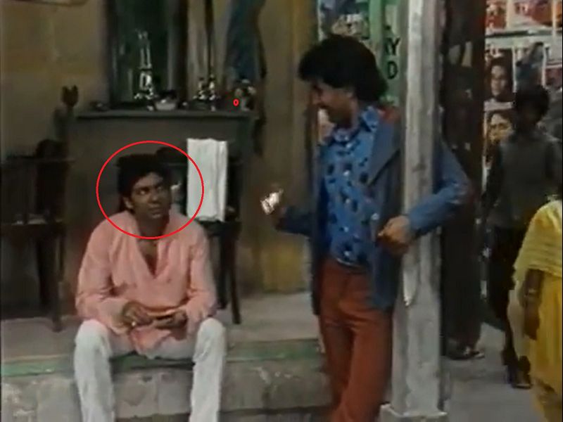 Javed Khan Amrohi in the television series Nukkad (1986) as Karim Hajaam (barber)