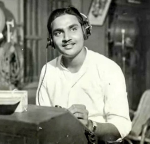 K. Vishnwanath working as a sound recordist