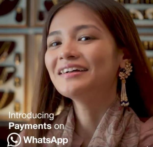 Kajal Chonkar in a still from the WhatsApp commercial