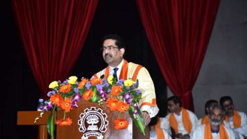 Kumar Mangalam Birla while he was delivering the convocation speech at the Indian Institute of Technology (IIT) Bombay