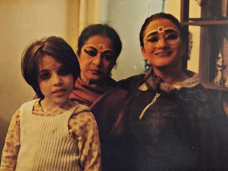 Madhyama Segal after working with her mother and grandmother in a Ramleela stage play