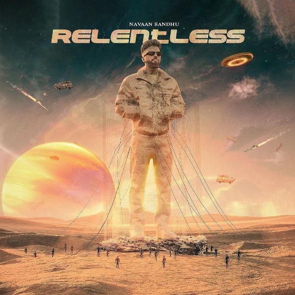 Navaan Sandhu's Relentless album cover (2023)