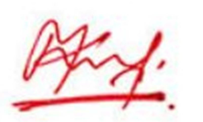 Parvathy Omanakuttan's signature