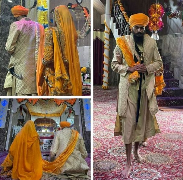 Pictures from Kirandeep Kaur's wedding with Amritpal Singh