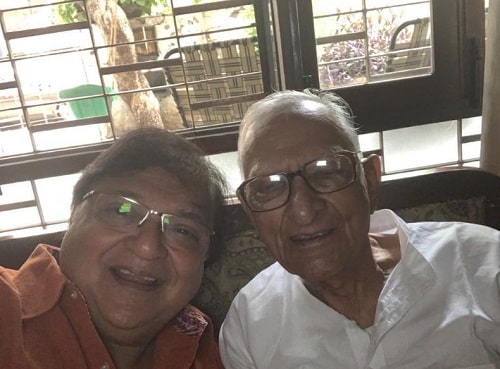 Rakesh Bedi and his father