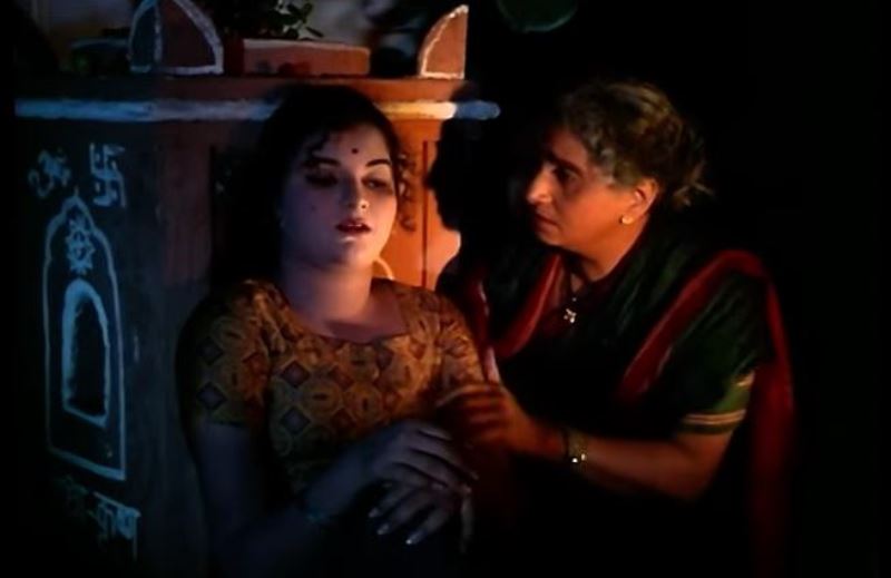 Ranjana Deshmukh in a still from the 1966 Hindi film 'Ladki Sahyadri Ki'