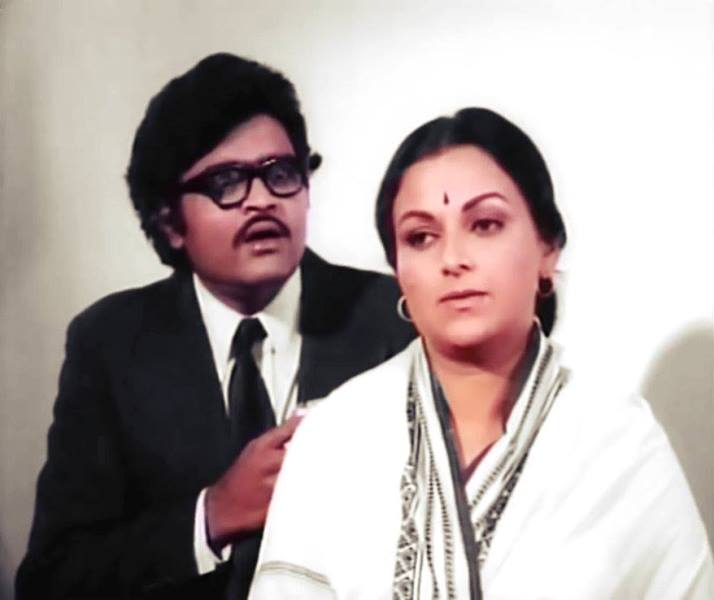 Ranjana Deshmukh with Ashok Saraf