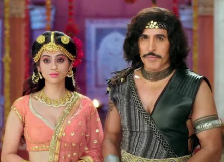 Rose Sardana as Tilottama in a still from the television show 'Akbar Ka Bal...Birbal'