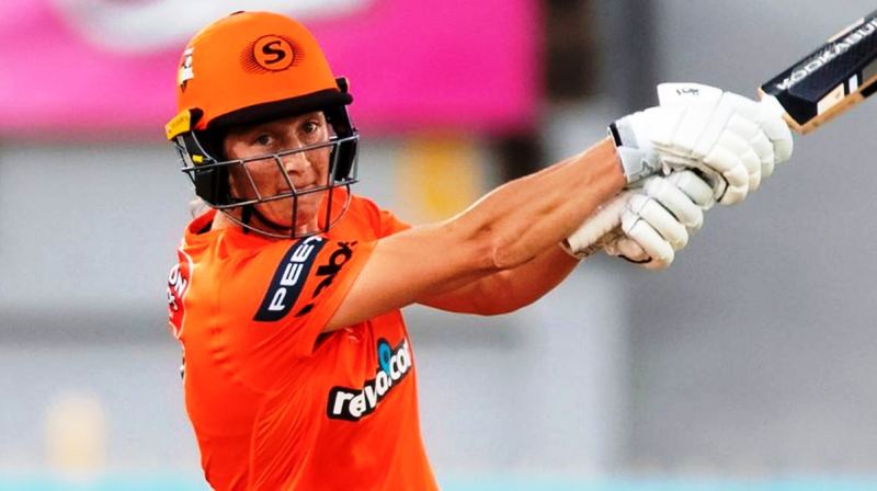 Sophie Devine, pictured here in action for Perth Scorchers in the Women's Big Bash League (WBBL)
