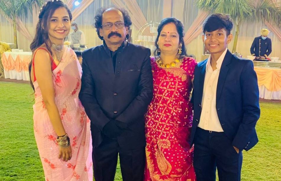 Soumya Towari and her family