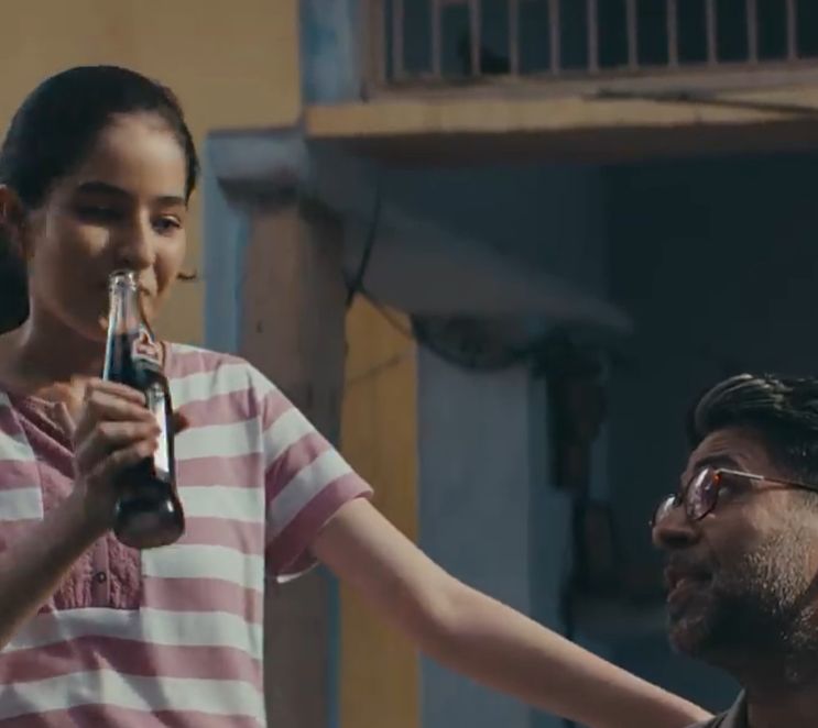 Suhani Sethi in the Thums Up campaign