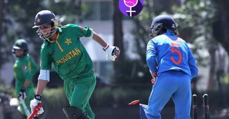 Sushma Verma during a match against Pakistan