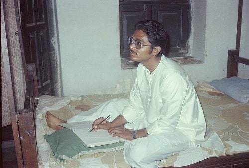 Vineet Kumar during his college days