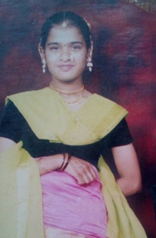 A photo of Madhu Markendeya when she was growing up