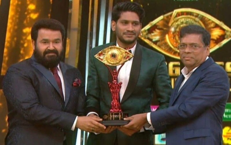Akhil Marar won Bigg Boss Malayalam Season 5