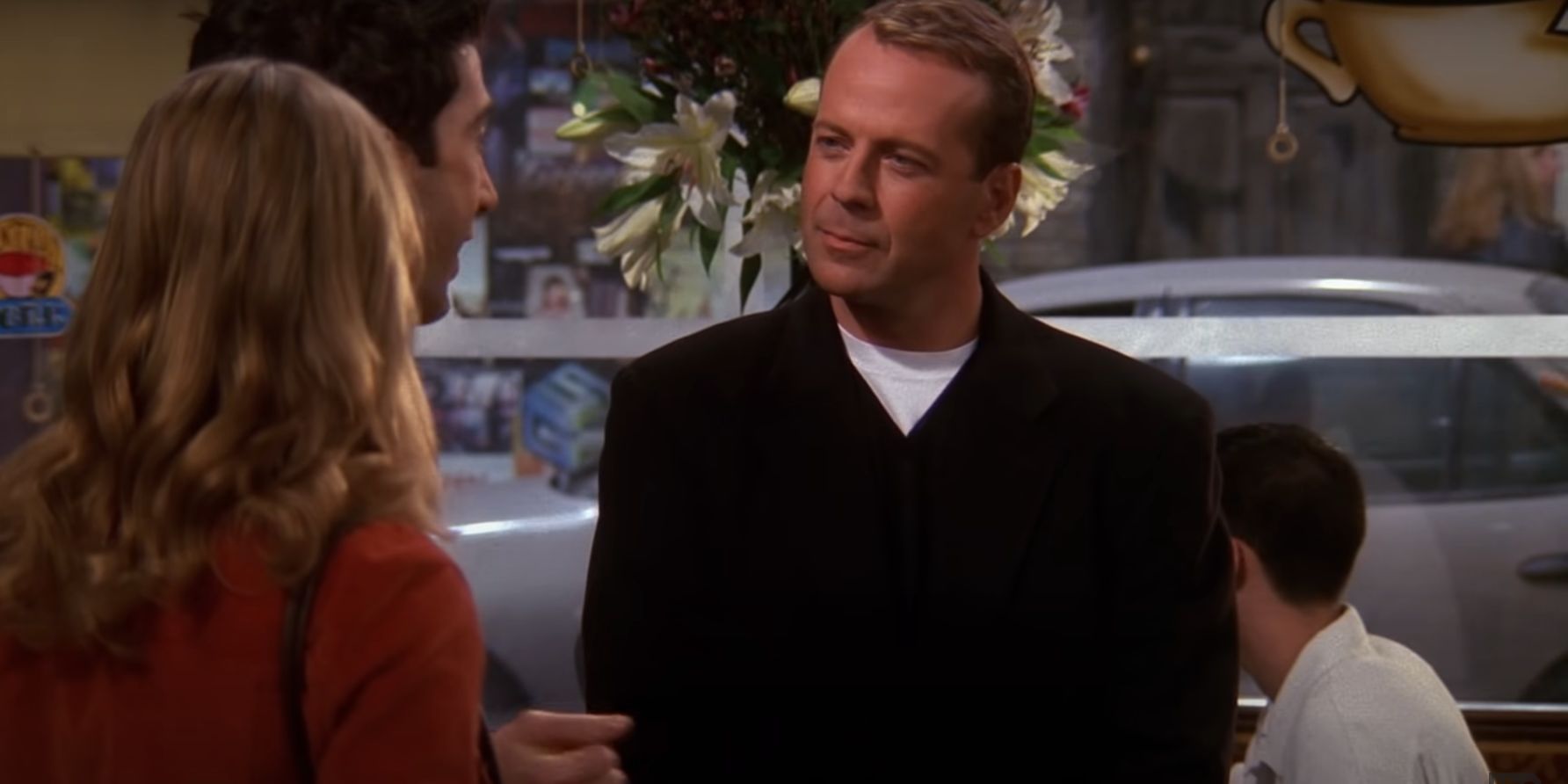 Bruce Willis in the popular sitcom Friends