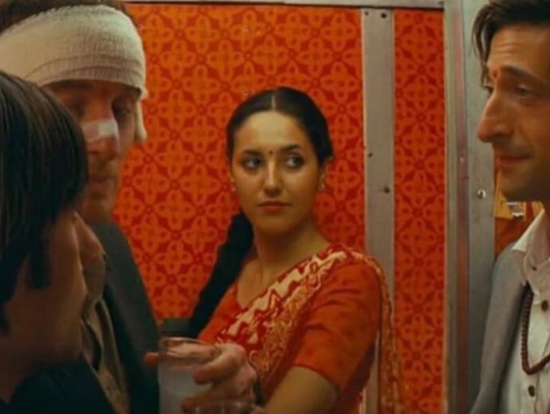 Charu Shankar in a still from her debut American drama film The Darjeeling Limited (2007)
