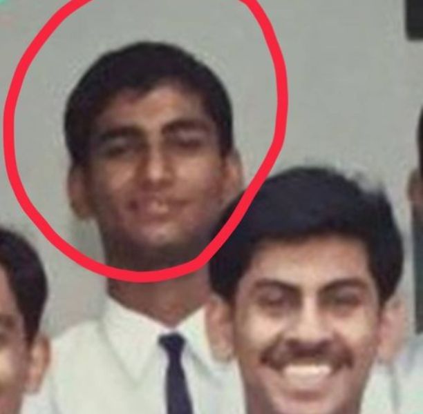 Harsh Gujral during his school days
