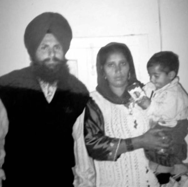 Karan Aujla's parents, Balwinder Singh Aujla and Rajinder Kaur Aujla