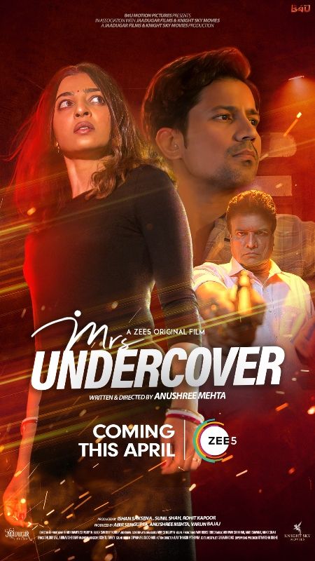 Poster of the 2023 Hindi film 'Mrs Undercover'