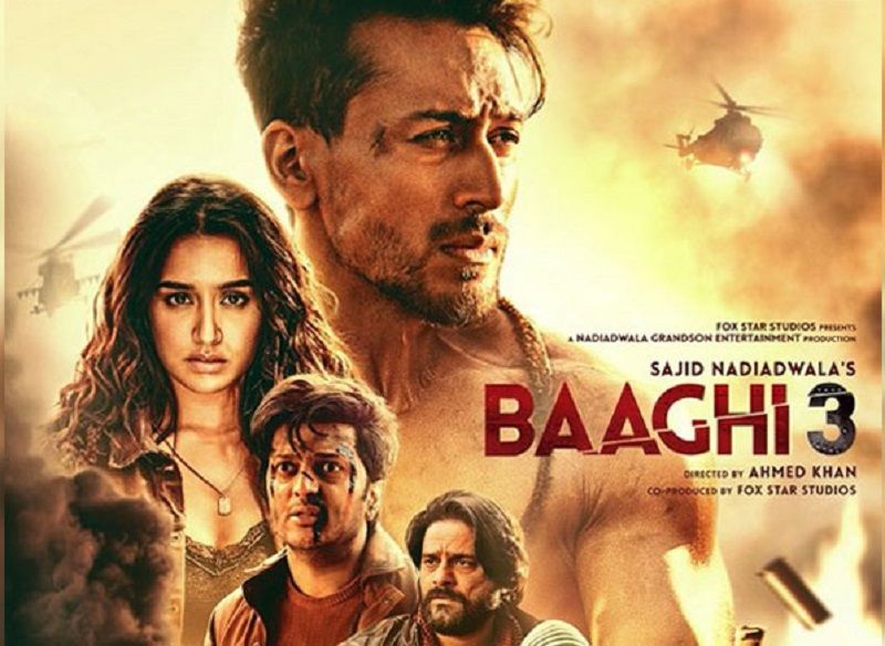 Poster of the film Baaghi 3