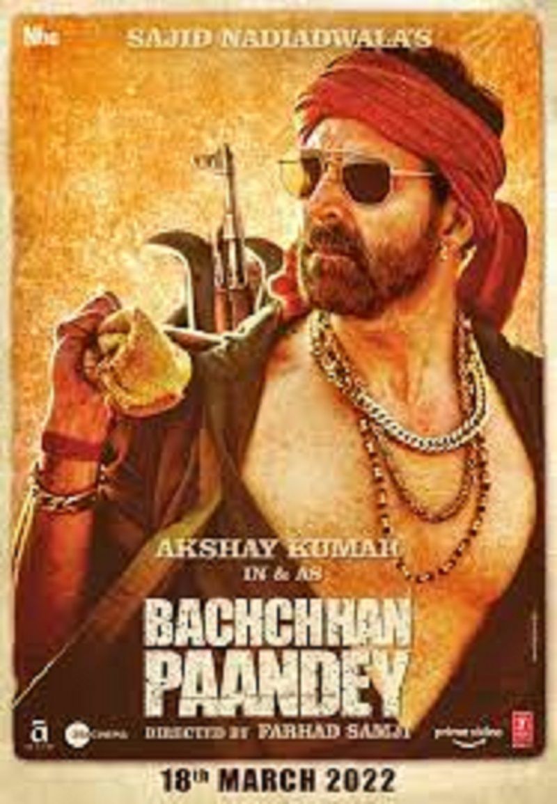 Poster of the film Bachchhan Paandey (2022)