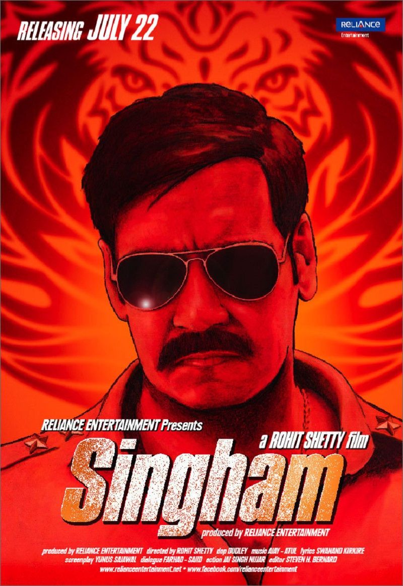 Poster of the film Singham (2011)