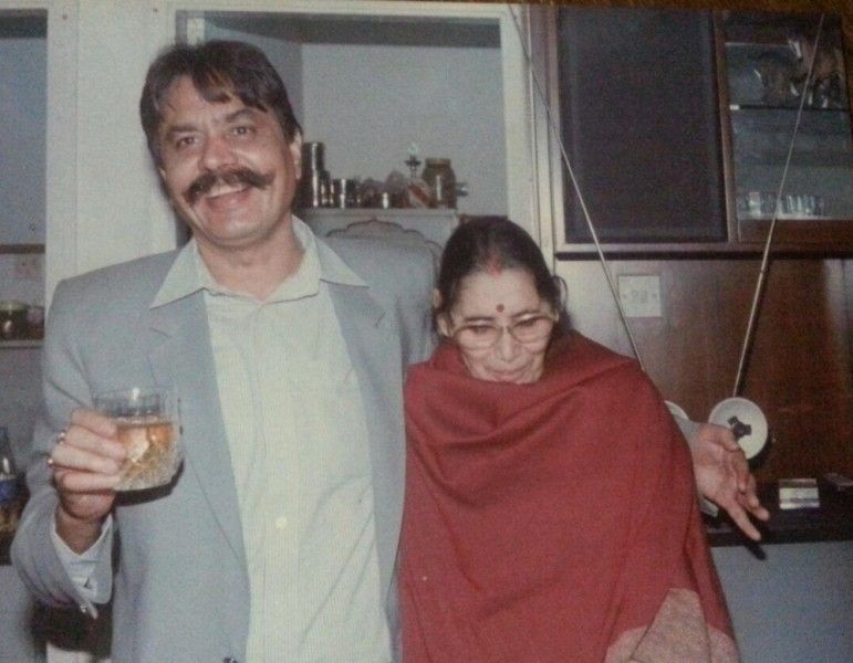 Raj Singh Chaudhary's father, Mangal Singh Chaudhary, and his mother