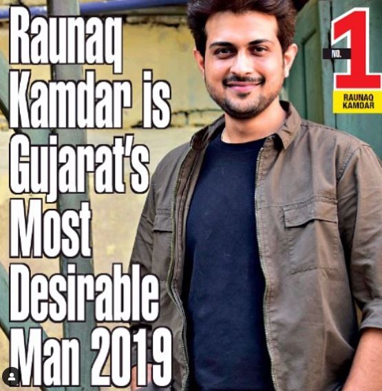 Raunaq Kamdar - Gujarat's Most Desirable Man 2019