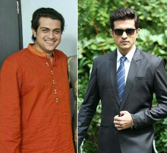 Raunaq Kamdar before and after losing weight
