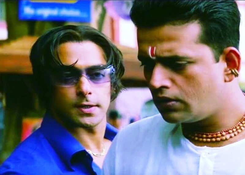 Ravi Kishan in a still from Tere Naam