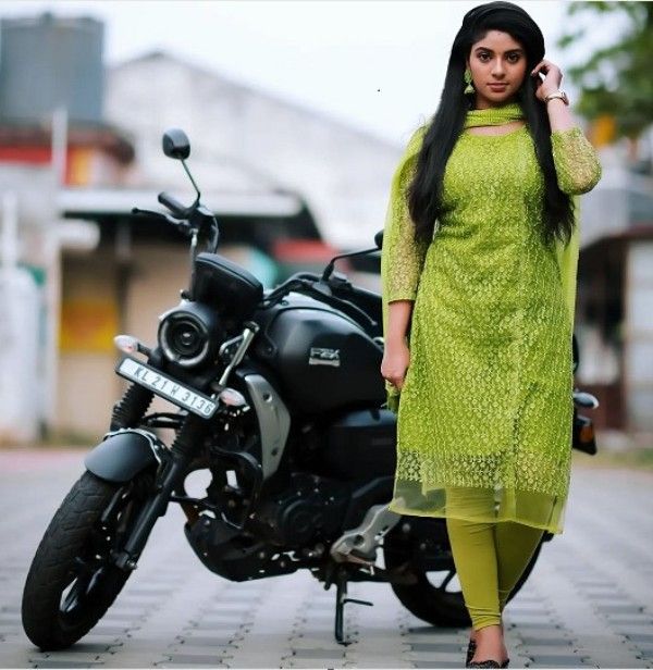 Reneesha Rahiman during a shoot