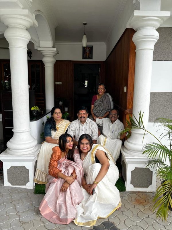 Sobha Viswanath with her family