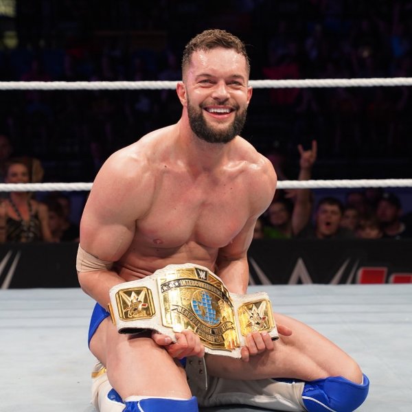 A photo of Finn taken after he won the Intercontinental Championship